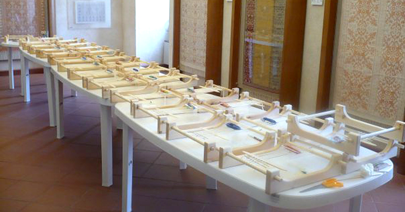 Laboratorio tessitura - Museo per l'Arte del Rame e del Tessuto